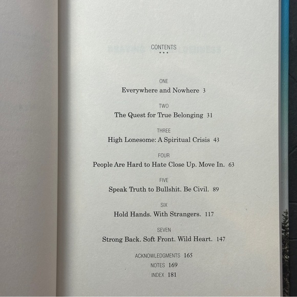 ❌ SOLD ❌ Braving The Wilderness by Brené Brown | Self-Help, Psychology | HB - Picture 10 of 11